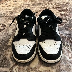 Nike Black and White Athletic Shoes